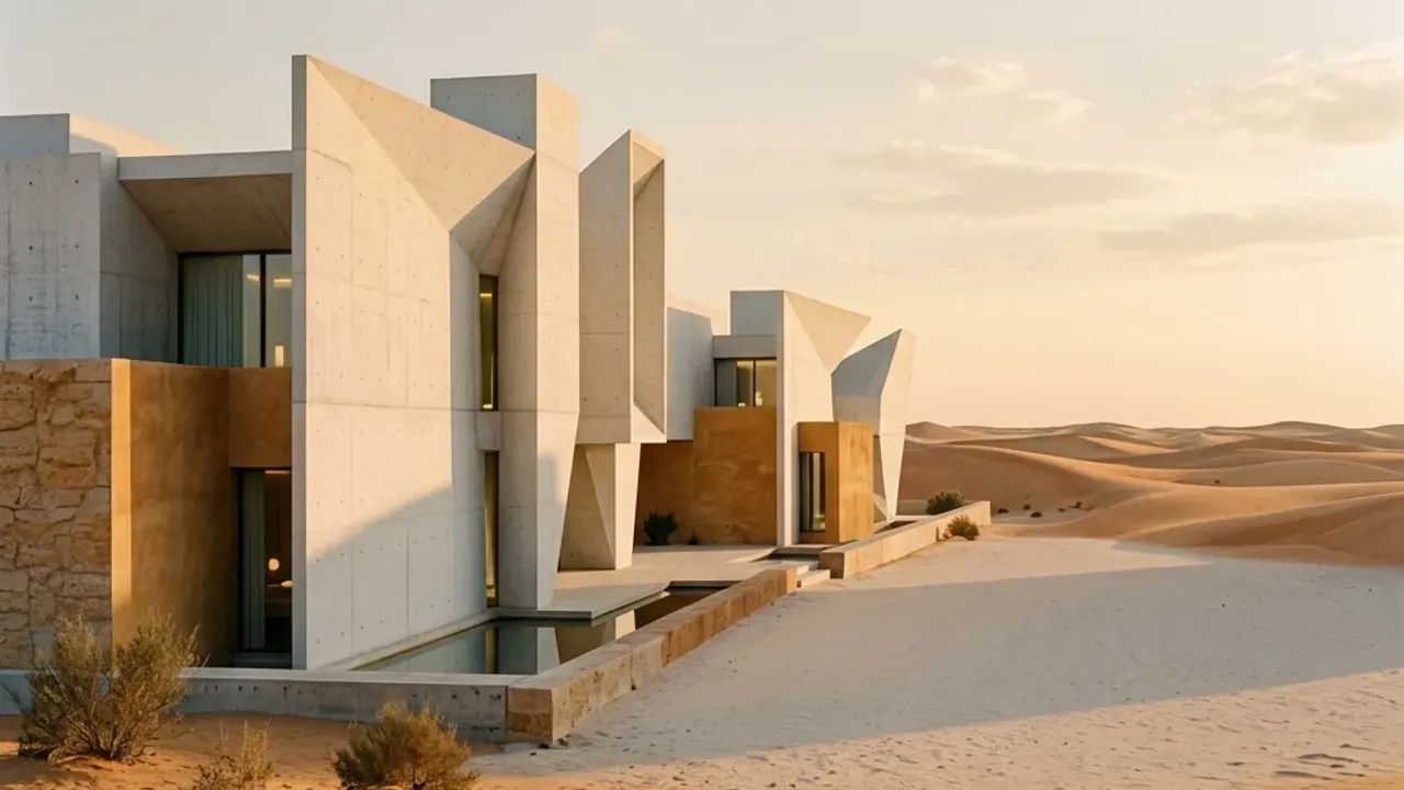 Vy över Abu Dhabi