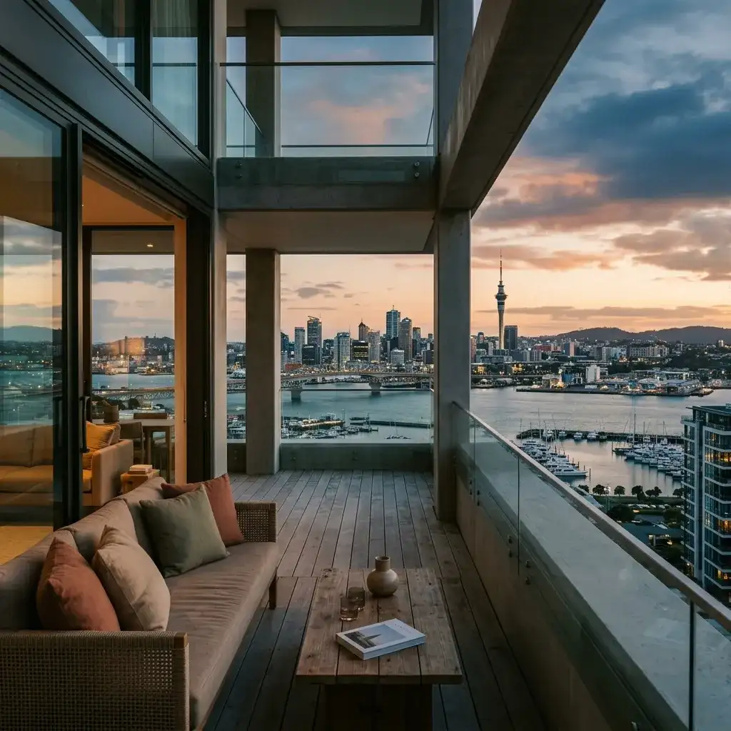 Vy över Auckland