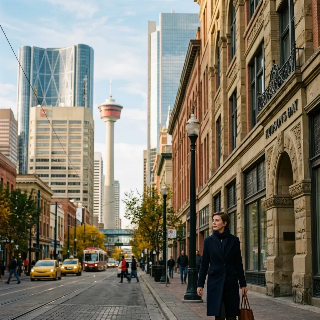 Stämningsbild från Calgary