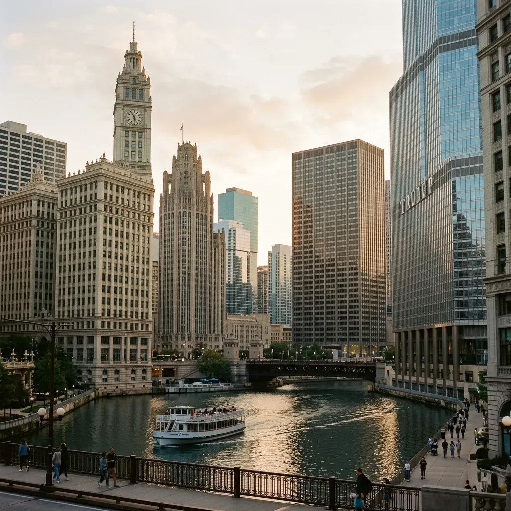 Stämningsbild från Chicago