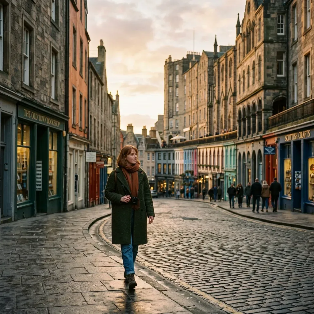 Stämningsbild från Edinburgh