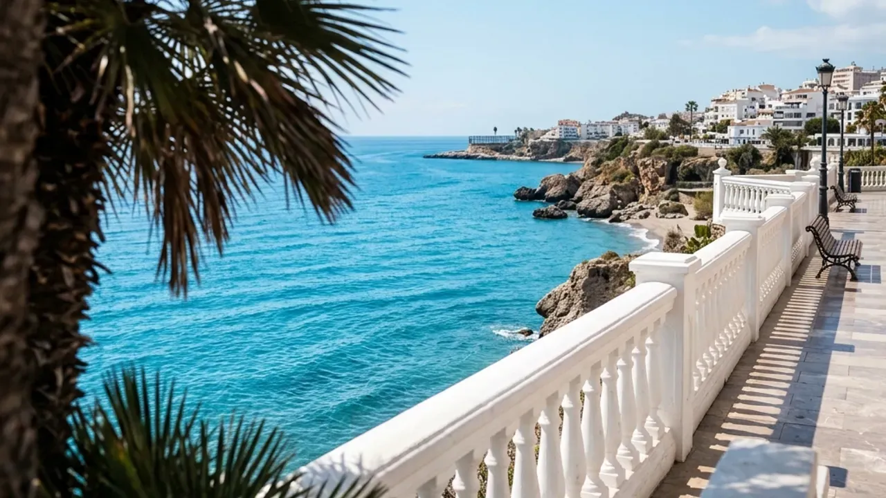 Vy över Nerja