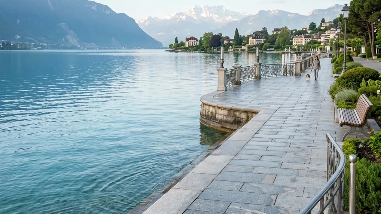 Vy över Genève