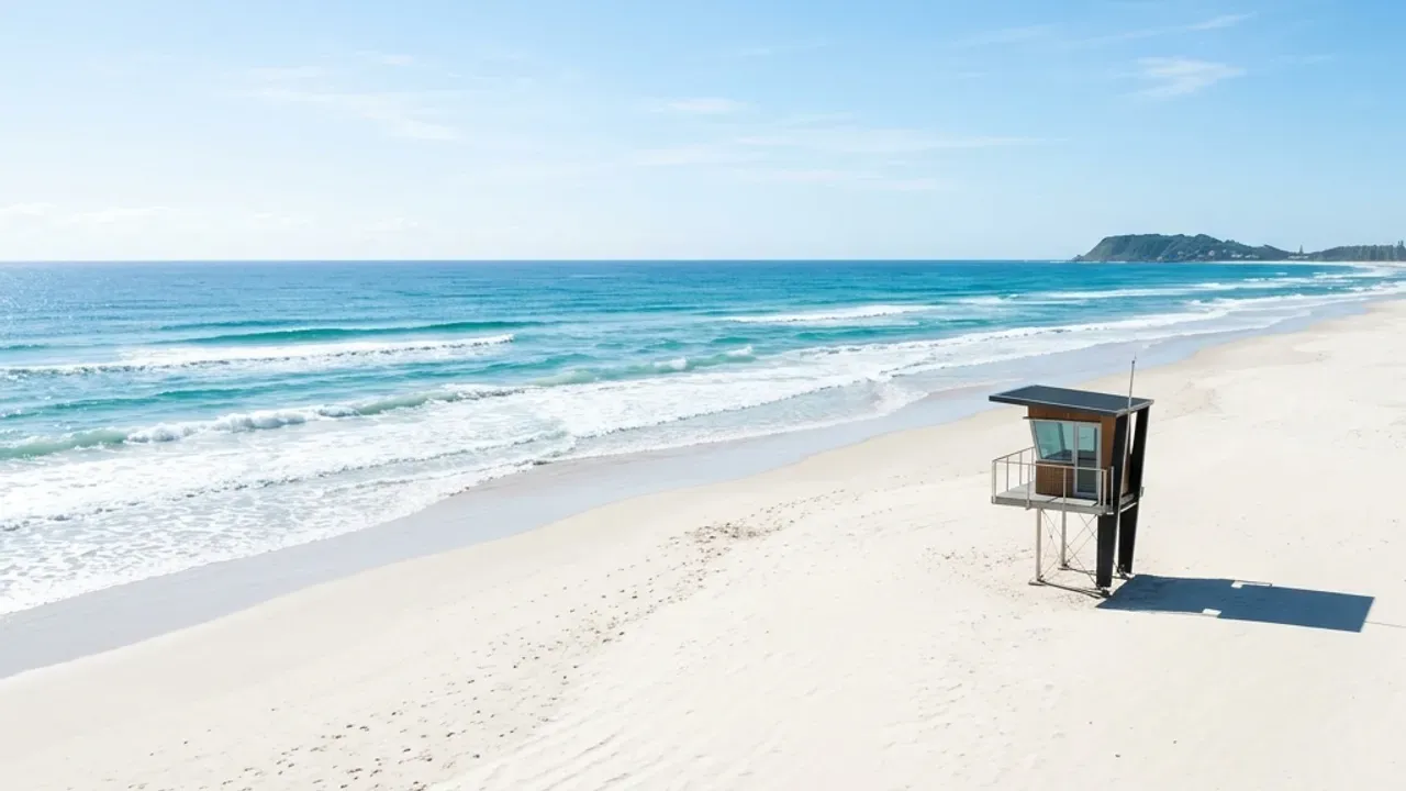 Vy över Gold Coast