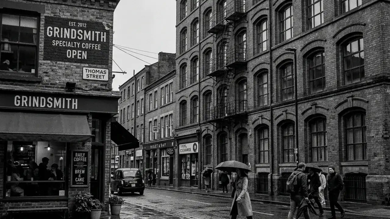 Vy över Manchester