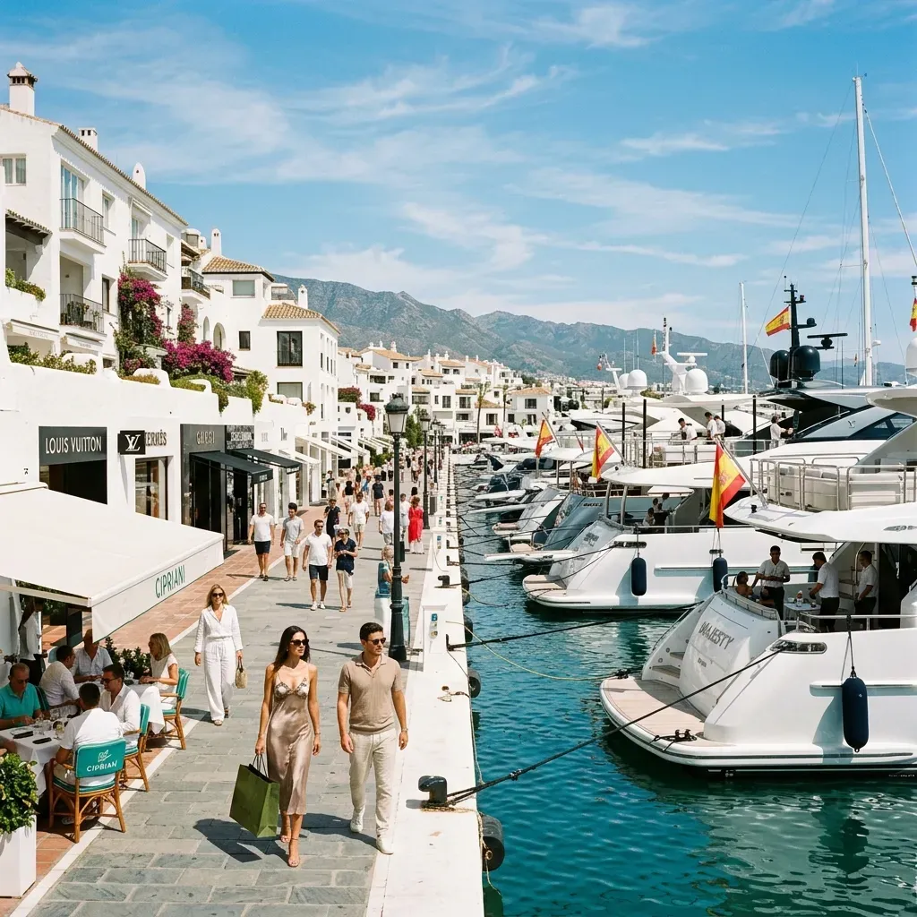Stämningsbild från Marbella
