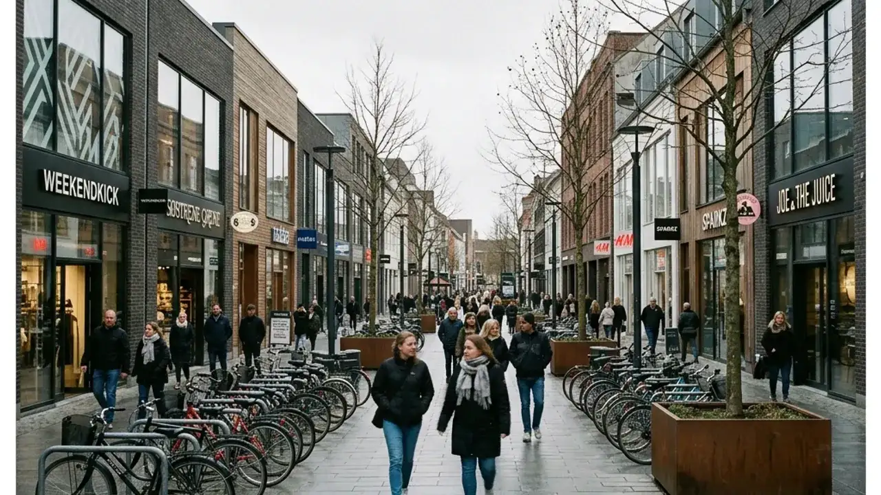 Vy över Odense