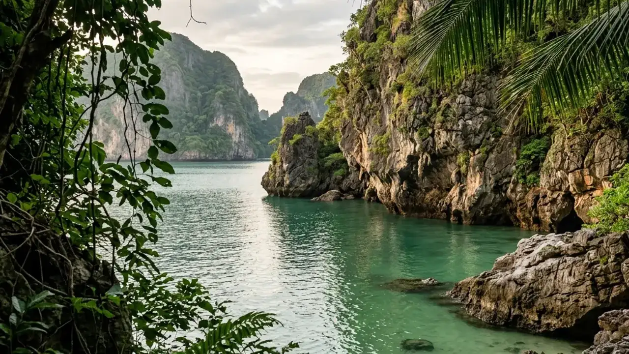 Vy över Phuket