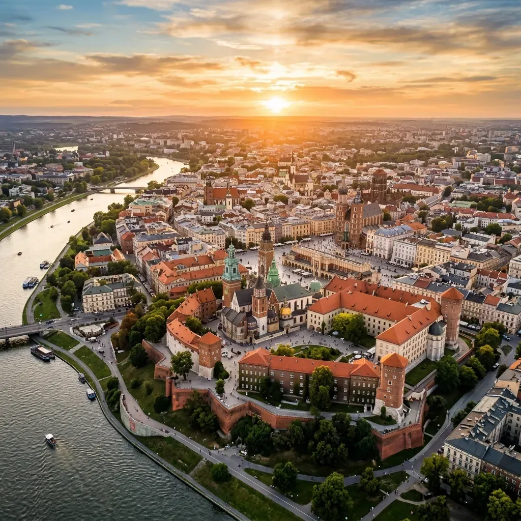 Vy över Polen