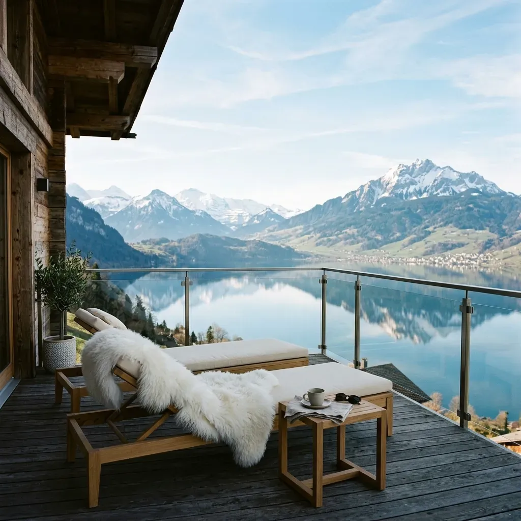 Vy över Schweiz
