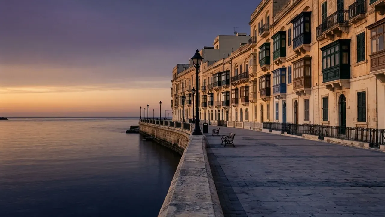 Vy över Sliema