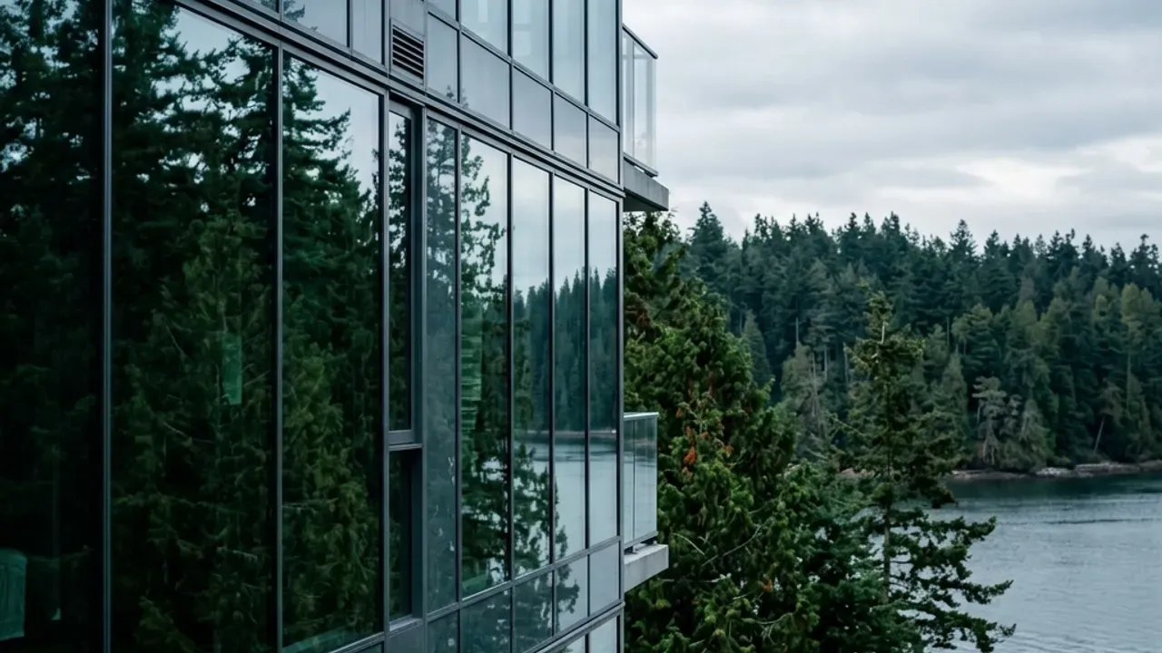 Vy över Vancouver